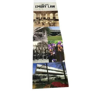 Emory Law School Postcard Set of 4 NEW Gambrell Hall Graduating Students 7" x 5"